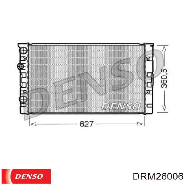 Радиатор DRM26006 Denso