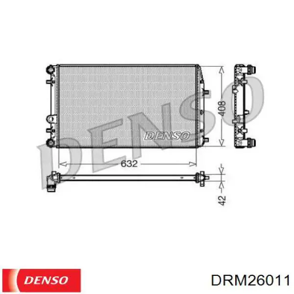 Радиатор DRM26011 Denso