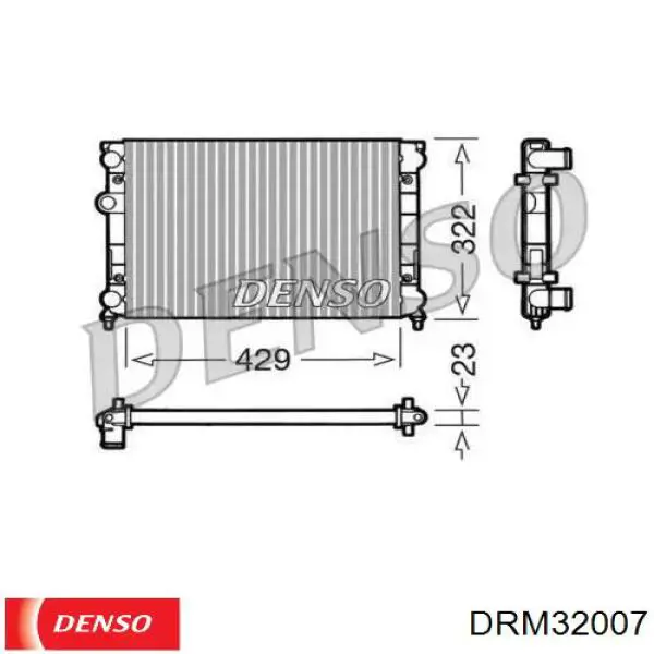 Радиатор DRM32007 Denso