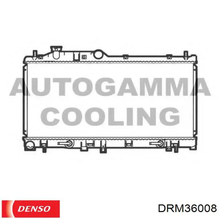 Радиатор DRM36008 Denso