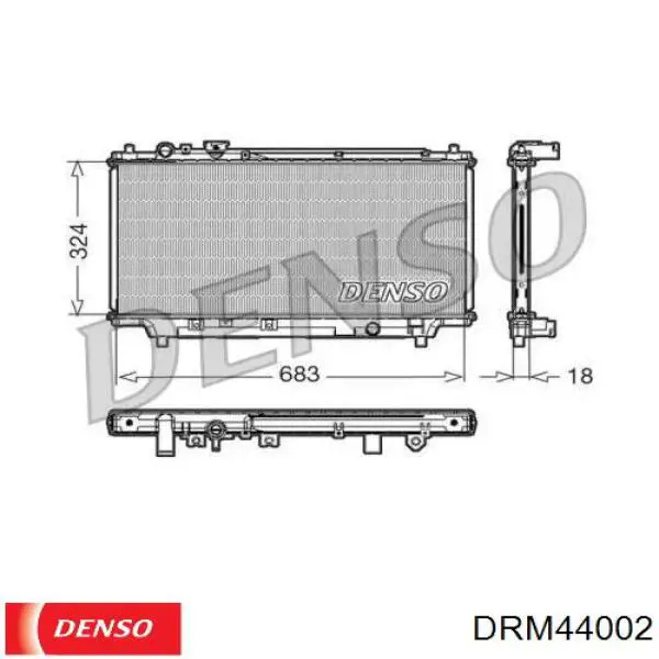 Радиатор DRM44002 Denso