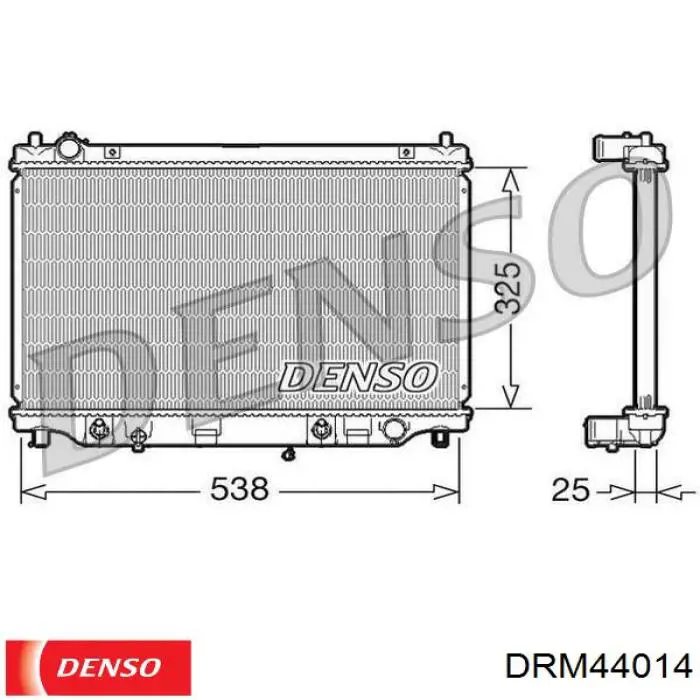 Радиатор DRM44014 Denso