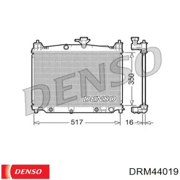 Радиатор DRM44019 Denso