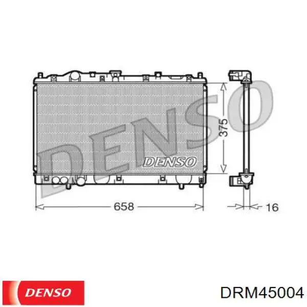 Радиатор DRM45004 Denso