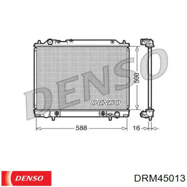 Радиатор DRM45013 Denso