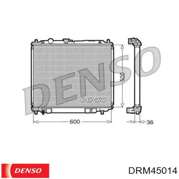 Радиатор DRM45014 Denso