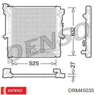 Радиатор DRM45035 Denso