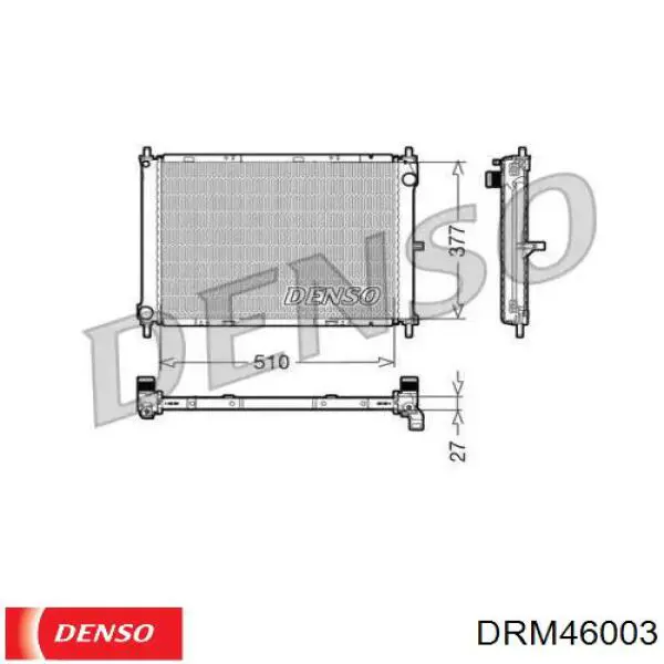 Радиатор DRM46003 Denso