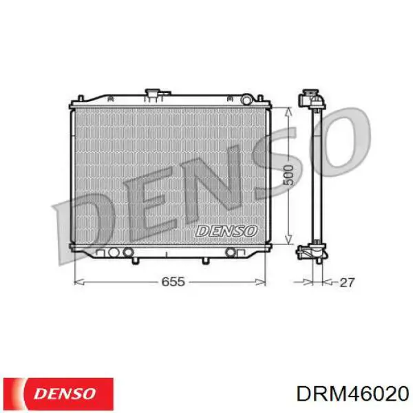 Радиатор DRM46020 Denso