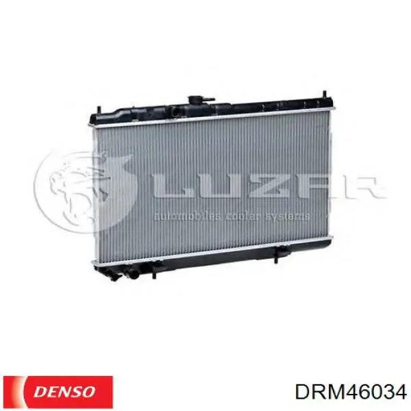 Radiador refrigeración del motor DRM46034 Denso