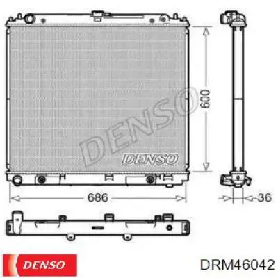 Радиатор DRM46042 Denso