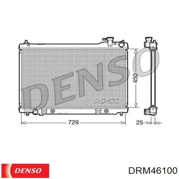 Радиатор DRM46100 Denso