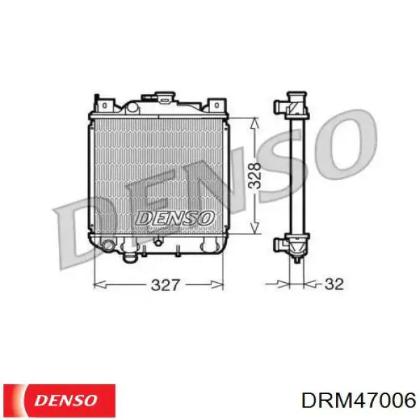 Радиатор DRM47006 Denso