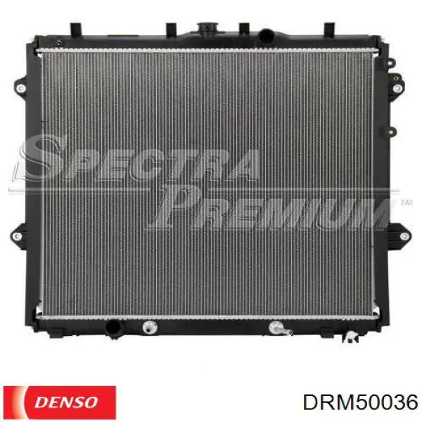 Radiador refrigeración del motor DRM50036 Denso