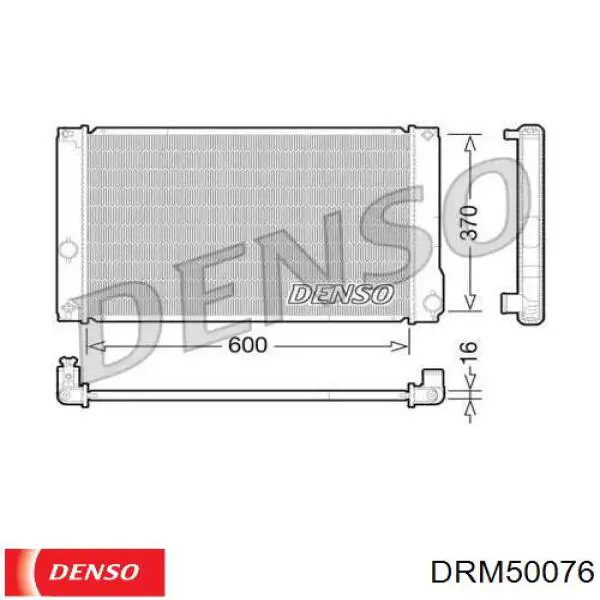 Радиатор DRM50076 Denso