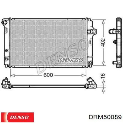 Купить CLD0203 Cooldog Радиатор водяной