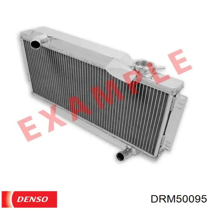 Радиатор охлаждения двигателя Denso DRM50095 цена, от 101.41 USD