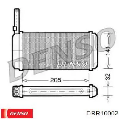 Радиатор печки DRR10002 Denso