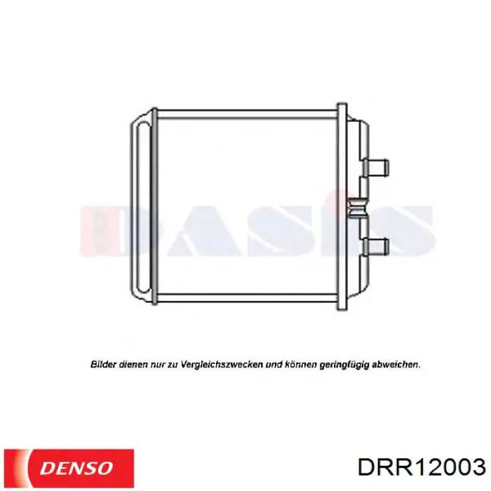 Радиатор отопителя Denso DRR12003