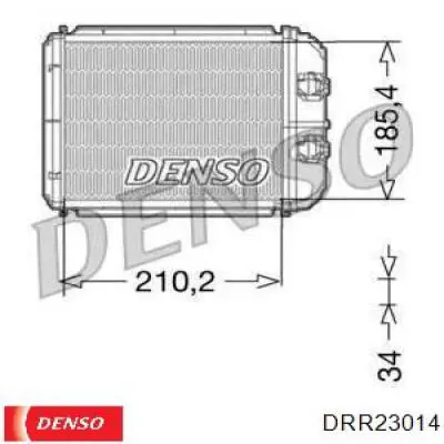 Радиатор печки DRR23014 Denso