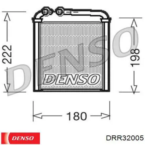 Радиатор печки DRR32005 Denso