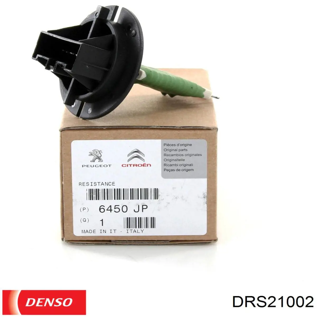 DRS21002 Denso resistor (resistência de ventilador de forno (de aquecedor de salão))