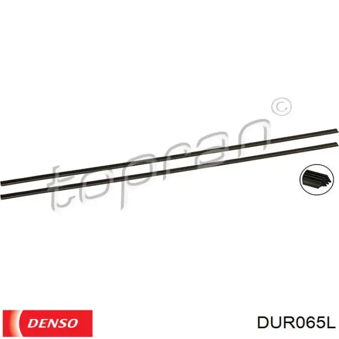 Щетка дворника левая Denso DUR065L