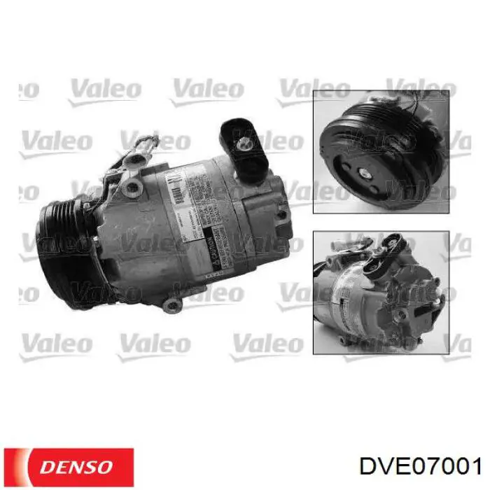 Клапан TRV, кондиционера Denso DVE07001