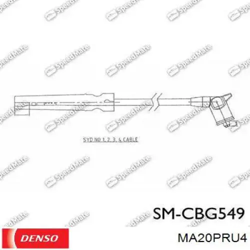 Свеча зажигания Denso MA20PRU4 цена, от 3.11 USD