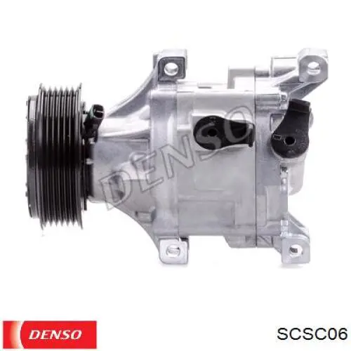 Компрессор кондиционера SCSC06 Denso