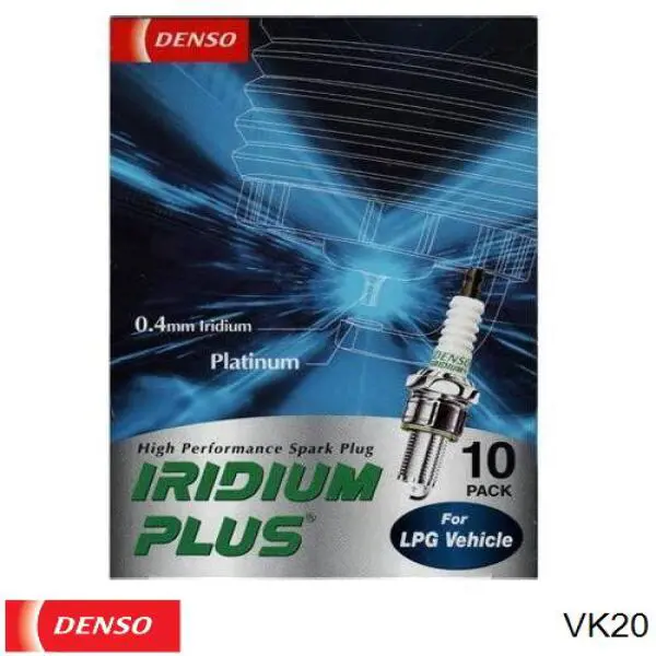 VK20 Denso Свечи зажигания