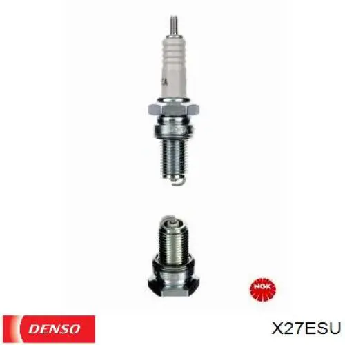 Свеча зажигания Denso X27ESU цена, от 2.56 USD