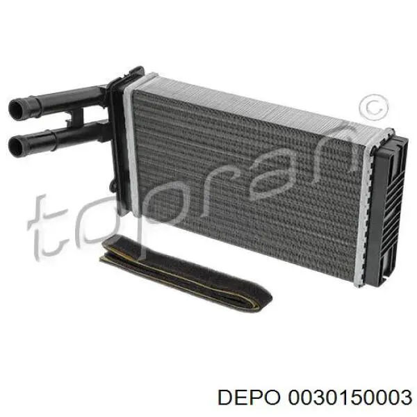 003-015-0003 Depo/Loro радиатор печки