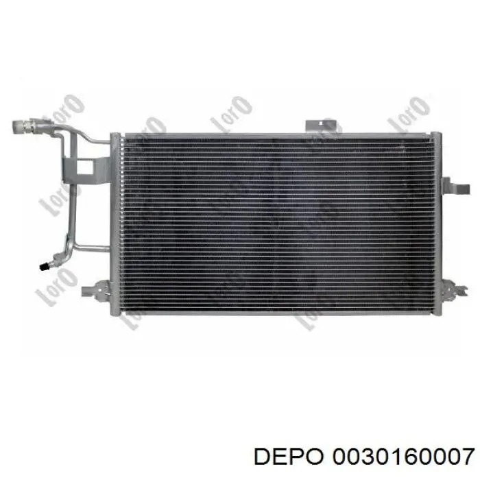 0030160007 Depo/Loro радиатор кондиционера