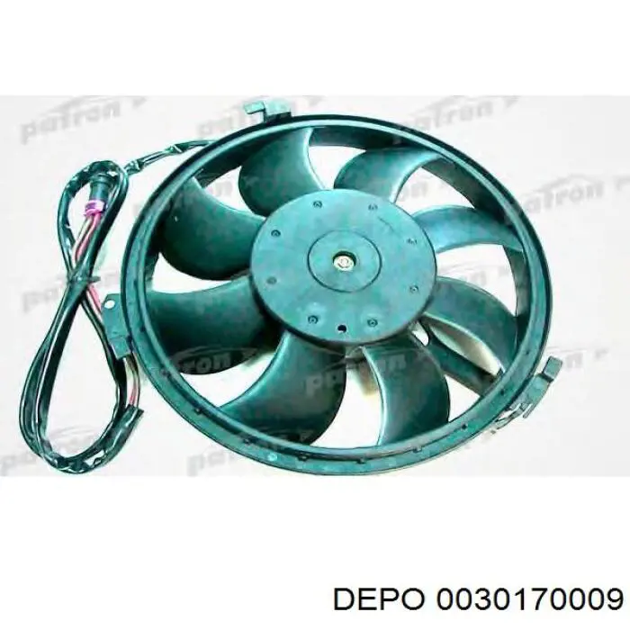 Радиатор 0030170009 Depo/Loro/Abakus
