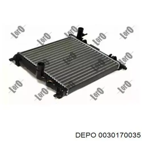 Радиатор 0030170035 Depo/Loro/Abakus