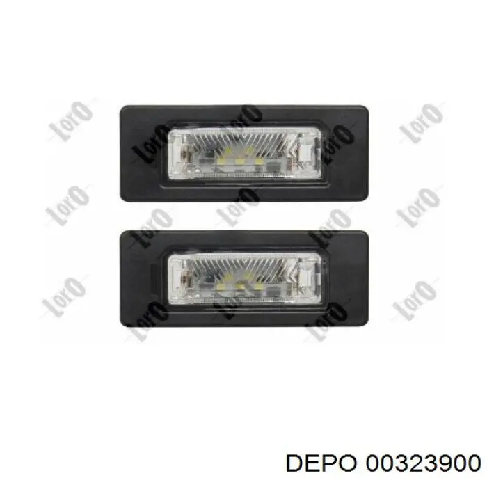00323900 Depo/Loro фонарь подсветки заднего номерного знака