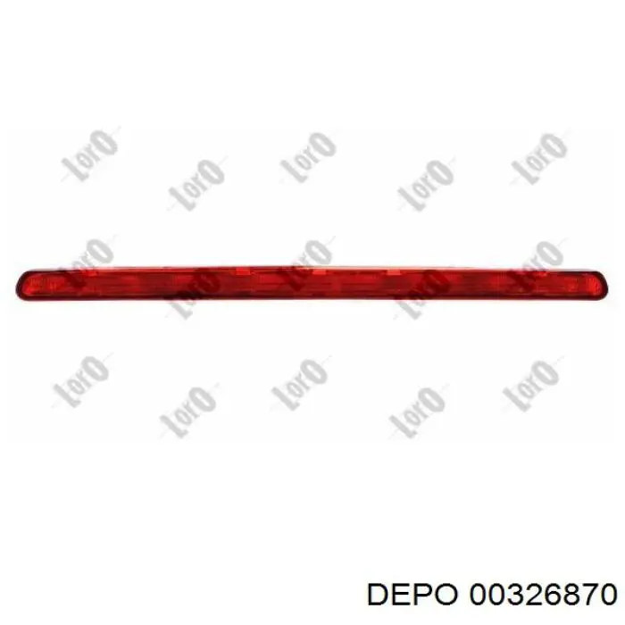 Купить 00326870 Depo/Loro/Abakus Стоп-сигнал заднего стекла