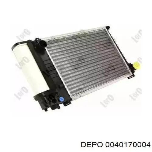 Купить 0040170004 Depo/Loro/Abakus Радиатор водяной