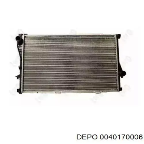 Радиатор охлаждения двигателя Depo/Loro/Abakus 0040170006 цена, от 82.01 USD