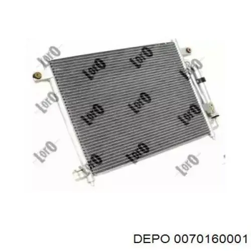 007-016-0001 Depo/Loro радиатор кондиционера
