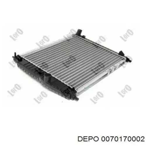 Радиатор 0070170002 Depo/Loro/Abakus