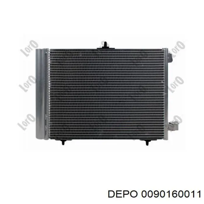 Радиатор кондиционера 0090160011 Depo/Loro/Abakus