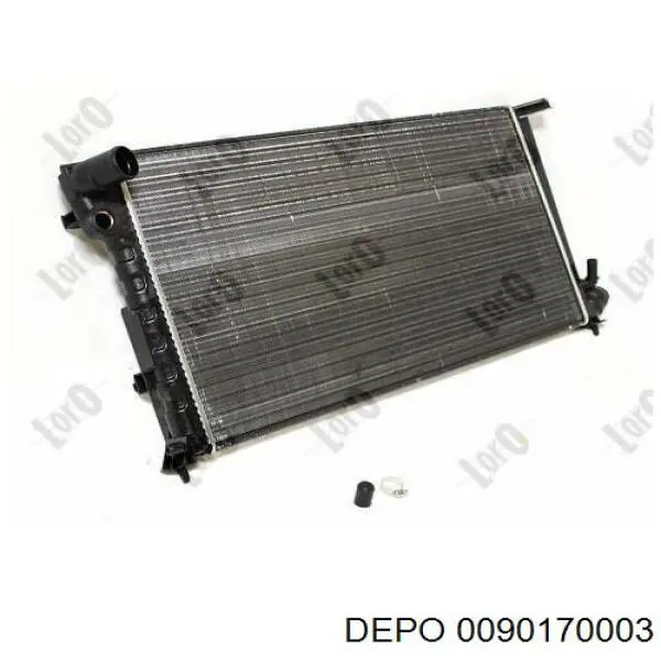 Радиатор 0090170003 Depo/Loro/Abakus