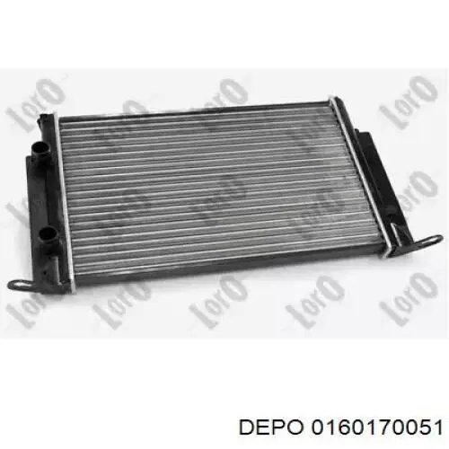 Радиатор 46745809 Fiat/Alfa/Lancia