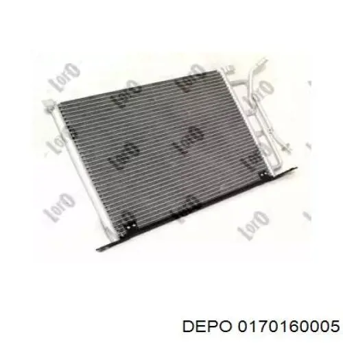 017-016-0005 Depo/Loro радиатор кондиционера