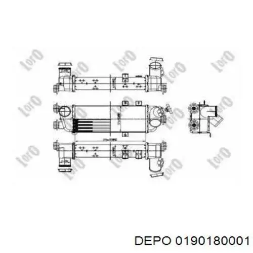 Интеркулер 818333 VALEO
