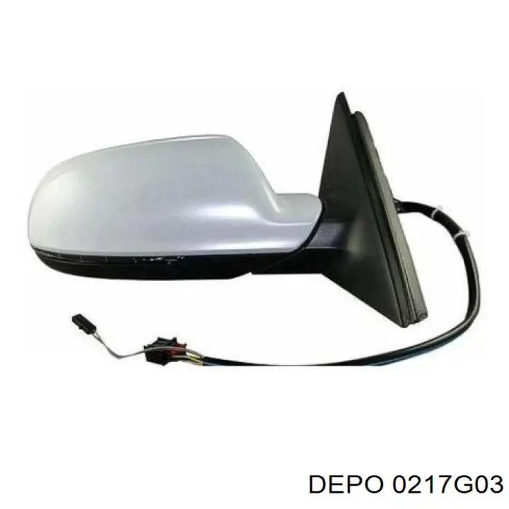 Зеркальный элемент водительского зеркала Depo/Loro/Abakus 0217G03 цена, от 8.05 USD