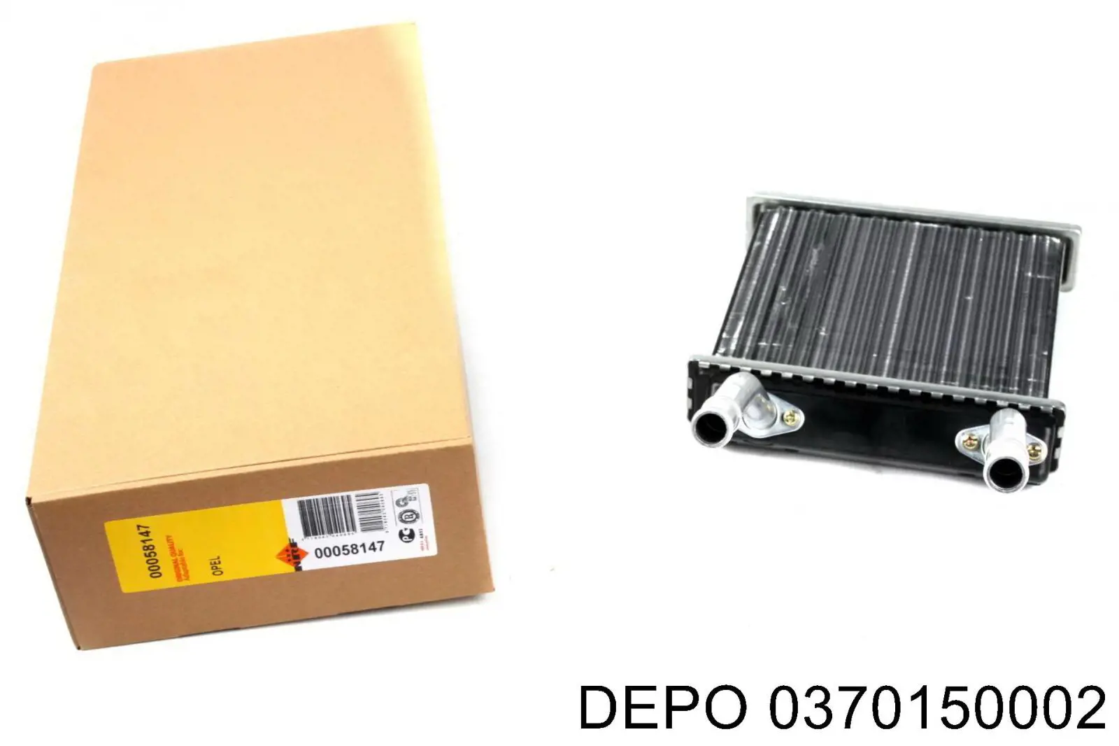 037-015-0002 Depo/Loro радиатор печки