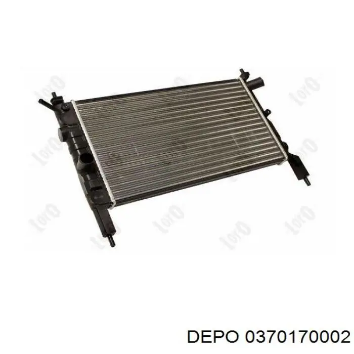 Радиатор 0370170002 Depo/Loro/Abakus